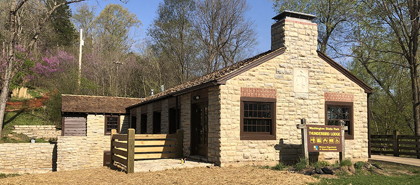 The African American Company 1743 of the Civilian Conservation Corps worked at Washington State Park for five years during the 1930s.