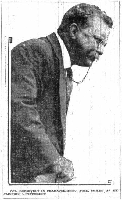 Teddy Roosevelt in Peoria, 1910