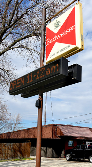 Budweiser Bar Sign 