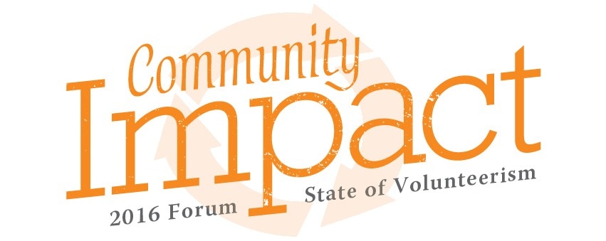Community Impact: State of Volunteerism Forum