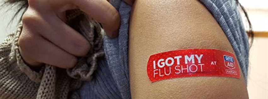 A patient who recently received a flu shot.
