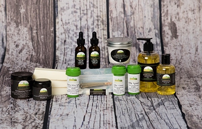 Banner Harvest sells a line of CBD oils, body butter, lip balm, salves, gummies and bath bombs at its store in Banner, on its website and at various outlets in the Peoria area.