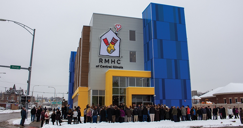 The grand opening of Peoria’s new Ronald McDonald House