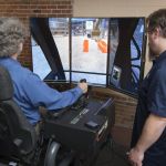 Wright tests out the latest Cat Simulator from Simformotion, CSE's sister company