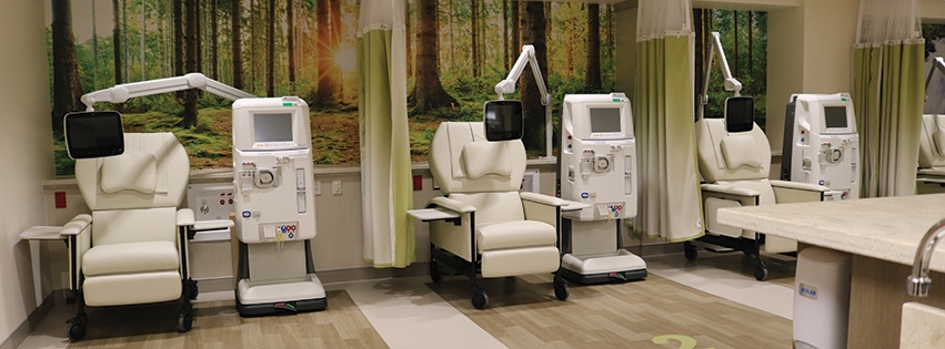 Dialysis stations