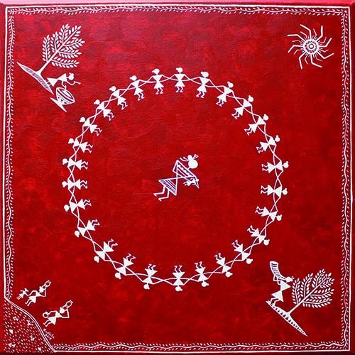 Radhika's Warli art