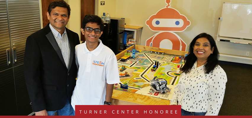 Turner Center Nominee: A family standing in front of a table