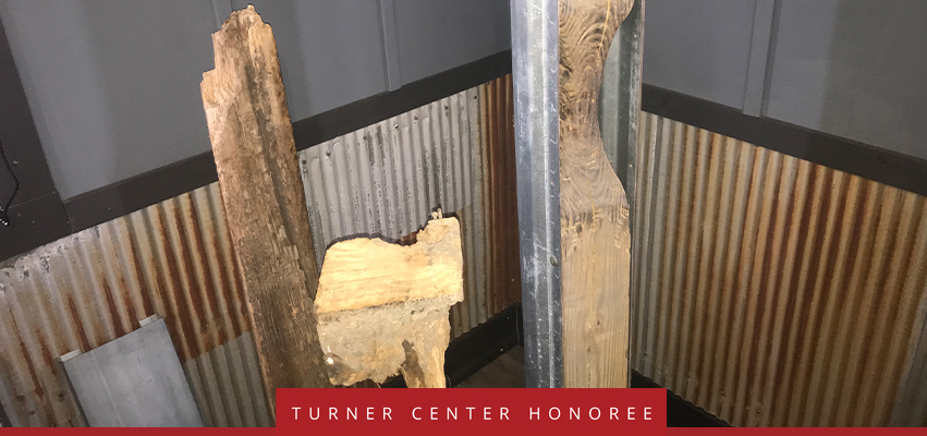 Turner Center Nominee: Wood Posts with metal sleeves