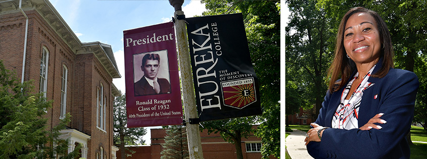 Photos of Eureka Central College and it's president