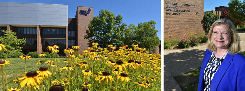 Photos of Illinois Central College and it's president