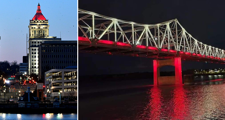 Downtown and Murray Baker Bridge Composite