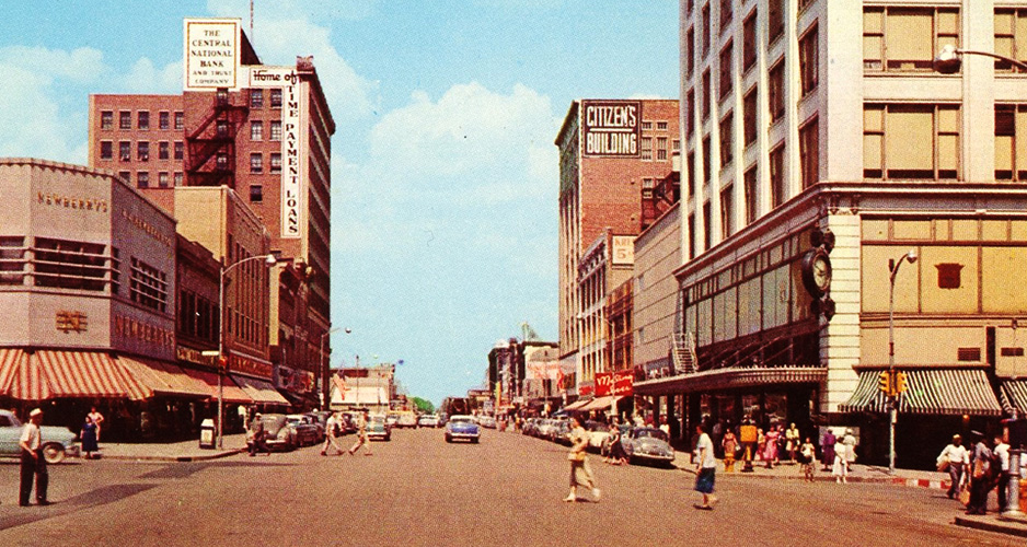 Vintage Photo Peoria Downtown