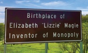 signage in macomb at birth place