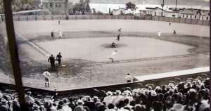 Baseball game at Woodruff Park 
(Photo by Wendy Pastore)