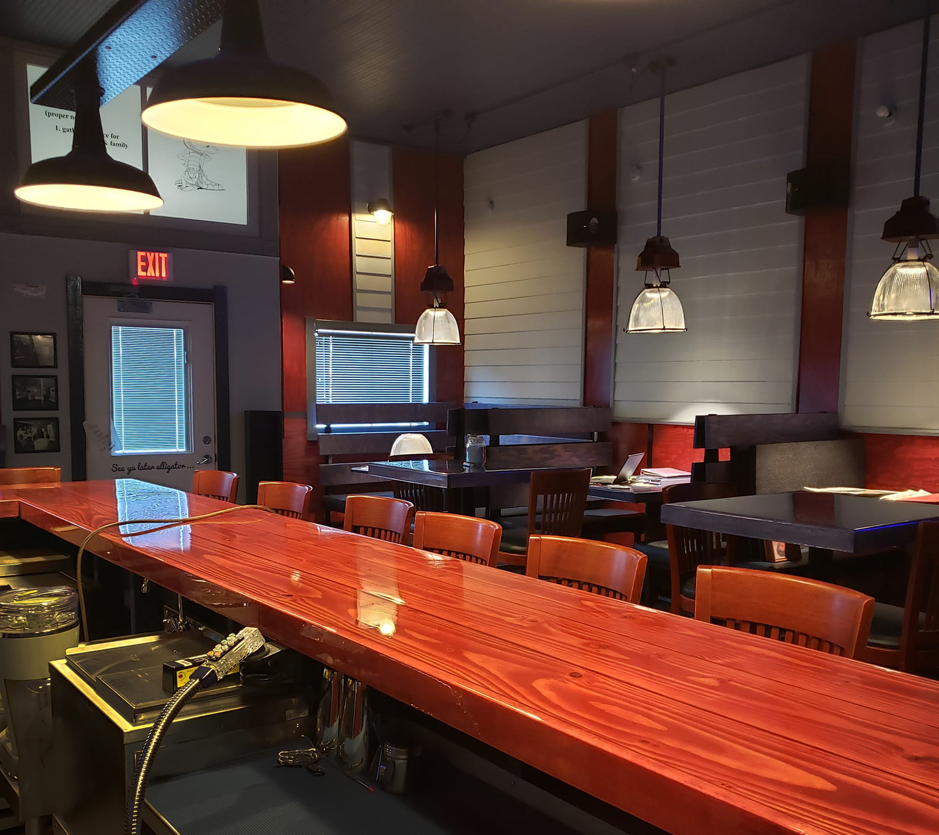 Gator’z Pub & Grill, as sleek as just about any trendy big-city bar (Photo courtesy of Deb Walin)