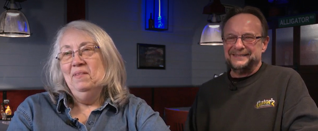 Deb and Curt Walin , owners of Gator’z Pub & Grill (Photo by Jeff Oesch)