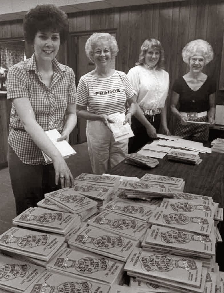 Eileen Frye, second from left, was general manager of the fair for 30 years