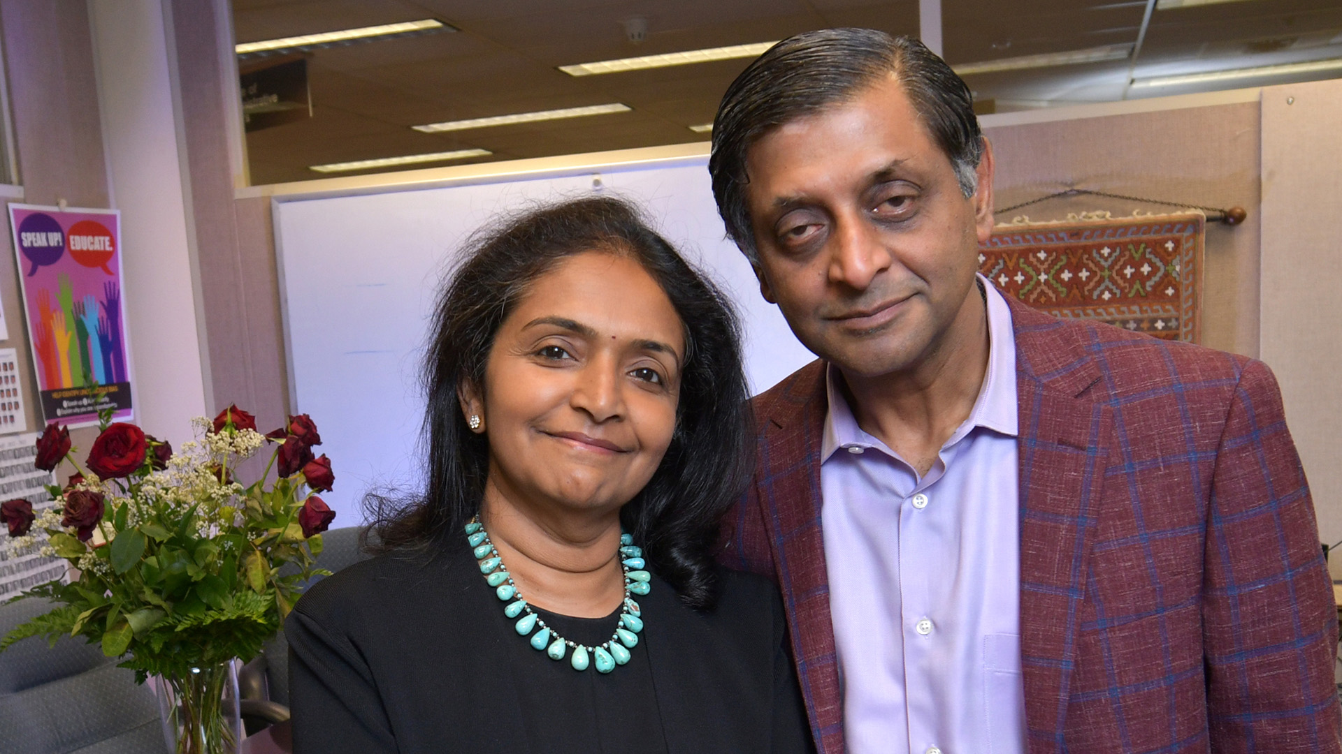 Dr. Meenakshy Aiyer and Seshadri Guha