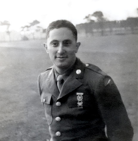 This undated photo shows Paul Leeser during his service with the U.S. Army (Photo provided by Violins of Hope)
