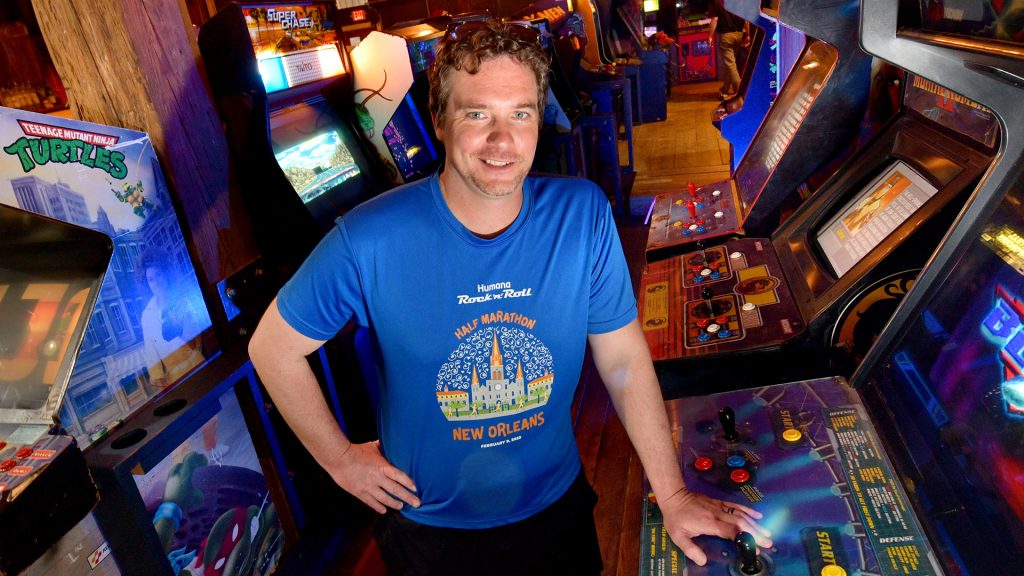 Jason Pacey is the owner of 8 Bit Arcade Bar at 619 SW Water Street.