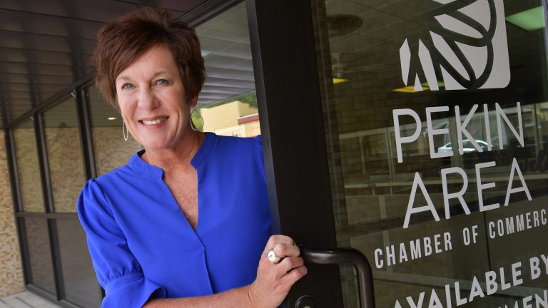 Amy Whiting-McCoy is executive director of the Pekin Chamber of Commerce