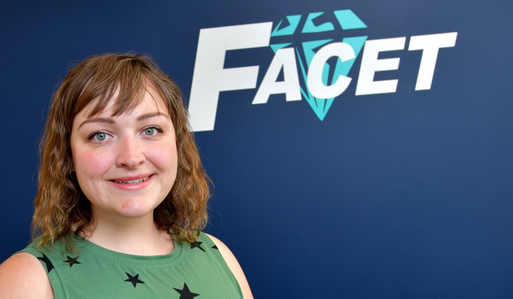 Ellie Ford, director of marketing for Facet Technologies