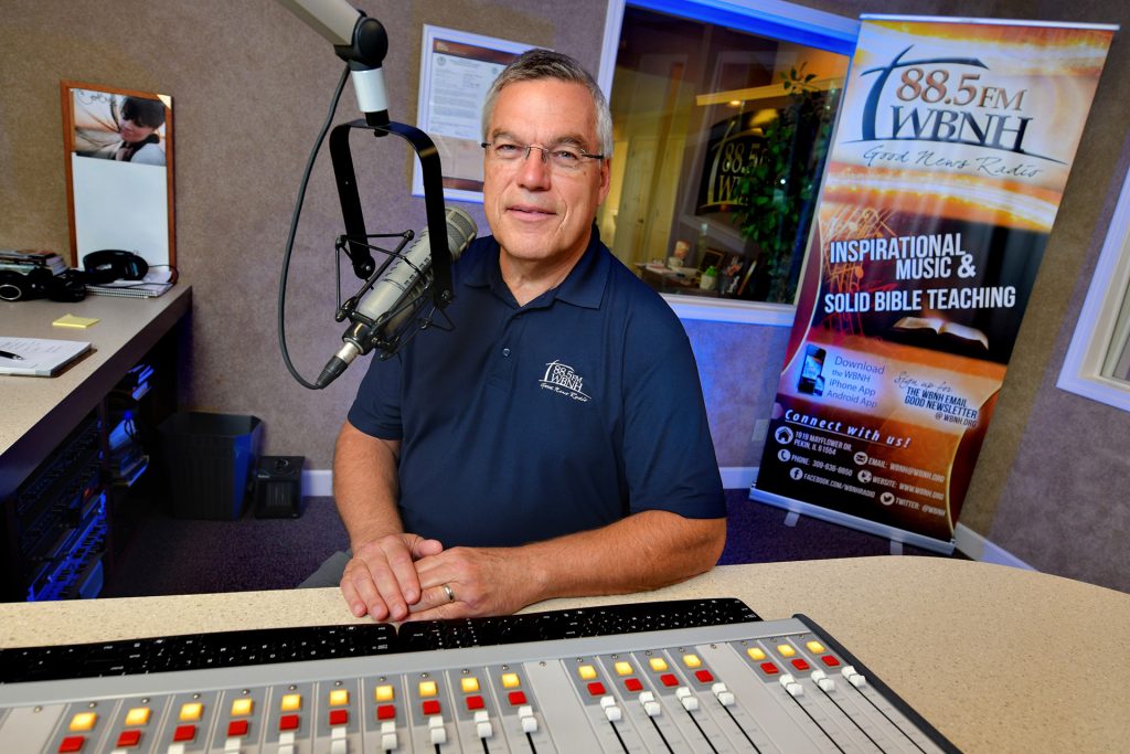 Jim Huber of Christian radio station WBNH