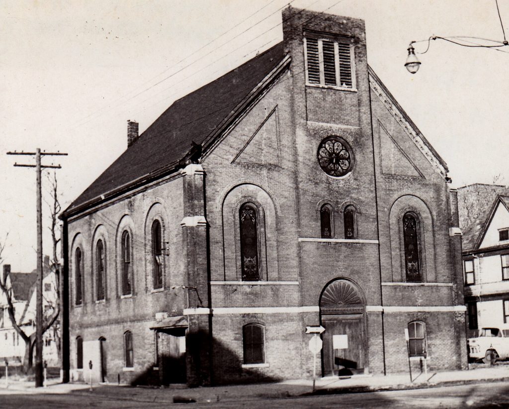 Ward Chapel A.M.E. at a previous location